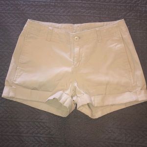 very thick khaki shorts never worn
